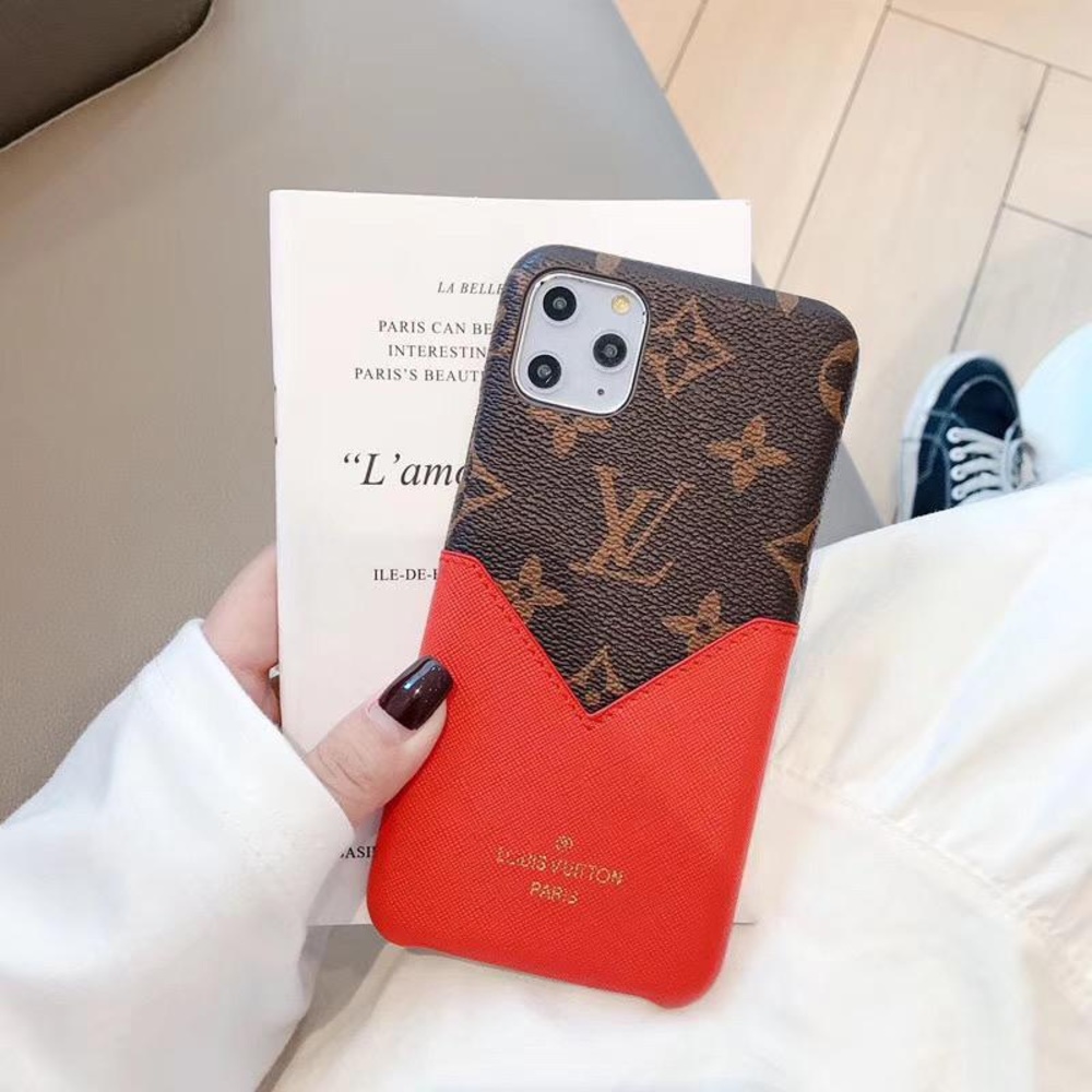 Leather iPhone XR case.
